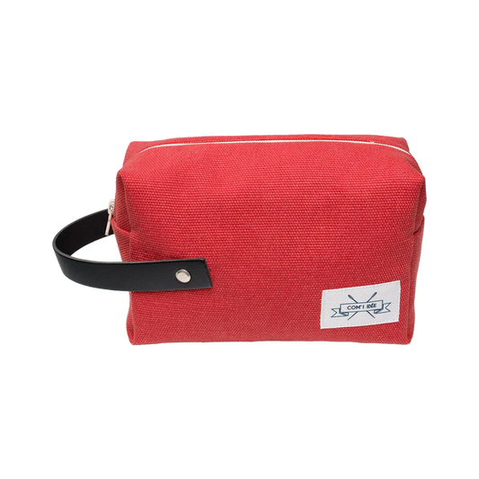 Kit Couture Trousse de Toilette “James” – Trousse Vintage en Toile & Vichy DIY Com'1 Idée