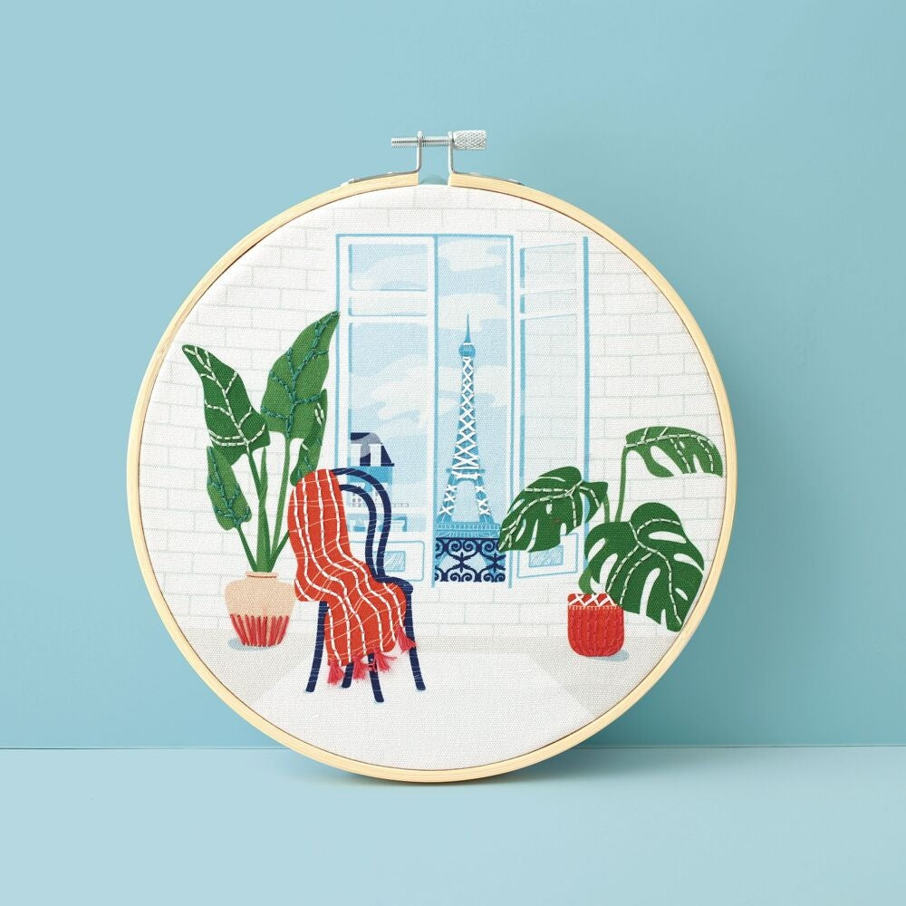 Kit Broderie Partielle Paris – Graine Créative GRAINE CREATIVE