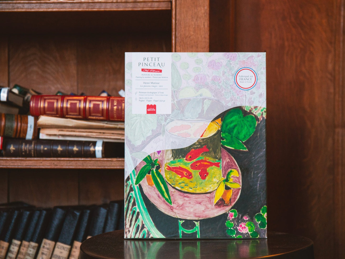 Coffret Peinture au Numéro Les Poissons Rouges – Henri Matisse LA PETITE EPICERIE