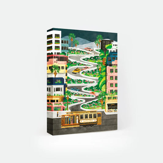 1000 Teile Puzzle „Lombard Street“