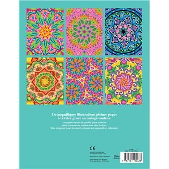 Coloriages mystères Mandalas végétaux – Livre de coloriage relaxant Edition Marabout Editions Marabout