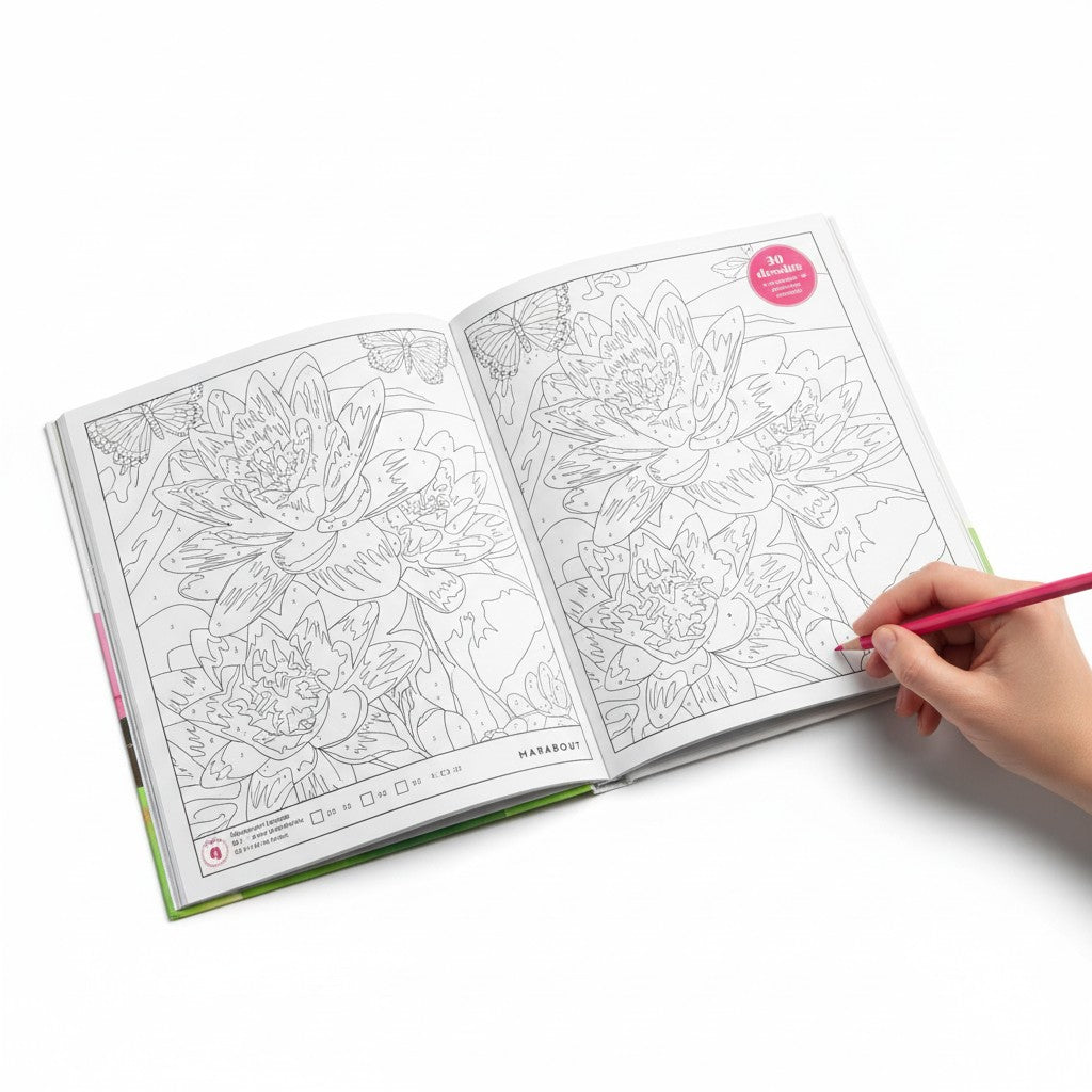 Coloriages mystères Les merveilles de la nature – Livre de coloriage créatif Edition Marabout Editions Marabout