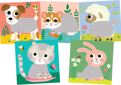 Laine à lacer animaux – Coffret créatif Mes doux compagnons Créa lign