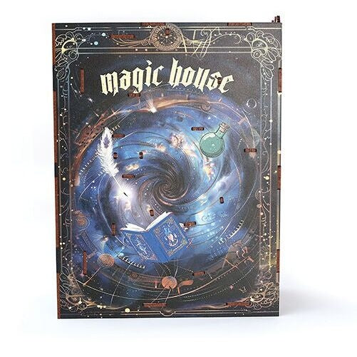Maquette 3D Bois Magic House – Bibliothèque Magique Lumineuse DIY Graine Créative GRAINE CREATIVE