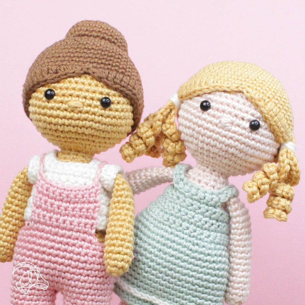 Kit amigurumi crochet Fille Britt