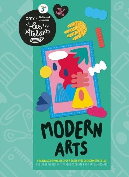 MODERN ART – Kit créatif 8 tableaux à composer dès 3 ans | OMY x Gallimard les Ateliers OMY & Gallimard Jeunesse