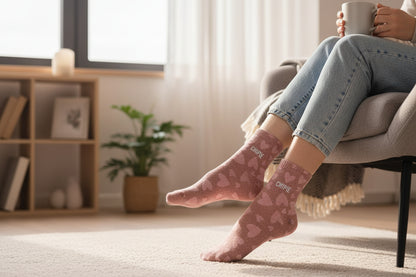 Chaussettes Pailletées Colorées CHIPIE – Imprimé Floral Fantaisie (36/42) JOY!