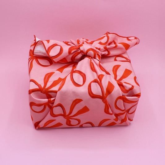 Furoshiki Nœuds en coton – Emballage cadeau zéro déchet (4 tailles) Machatatelier