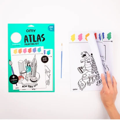 Kit de peinture et coloriage Omy "ATLAS" omy