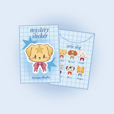 Mystery Sticker Série Dog – Sticker Chien Kawaii Mystère à Collectionner Liviaa.studio