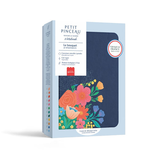 Notebook à Peindre – Bouquet 🌸 | Carnet créatif à personnaliser | La Petite Épicerie LA PETITE EPICERIE