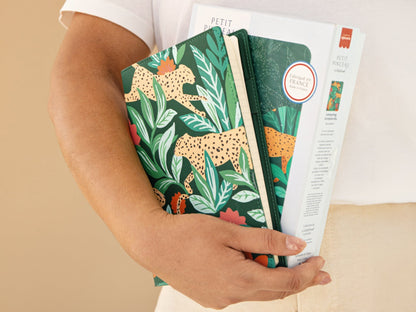 Notebook à Peindre – Leaping Leopards | Carnet créatif à personnaliser | La Petite Épicerie la petite epicerie