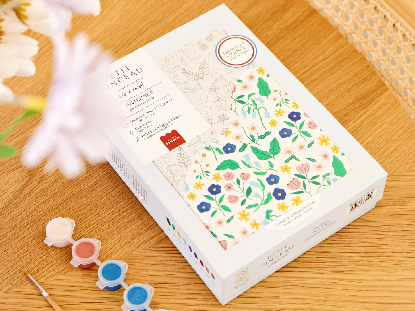 Carnet à Peindre Midsummer – Notebook Peinture au Numéro Petit Pinceau LA PETITE EPICERIE