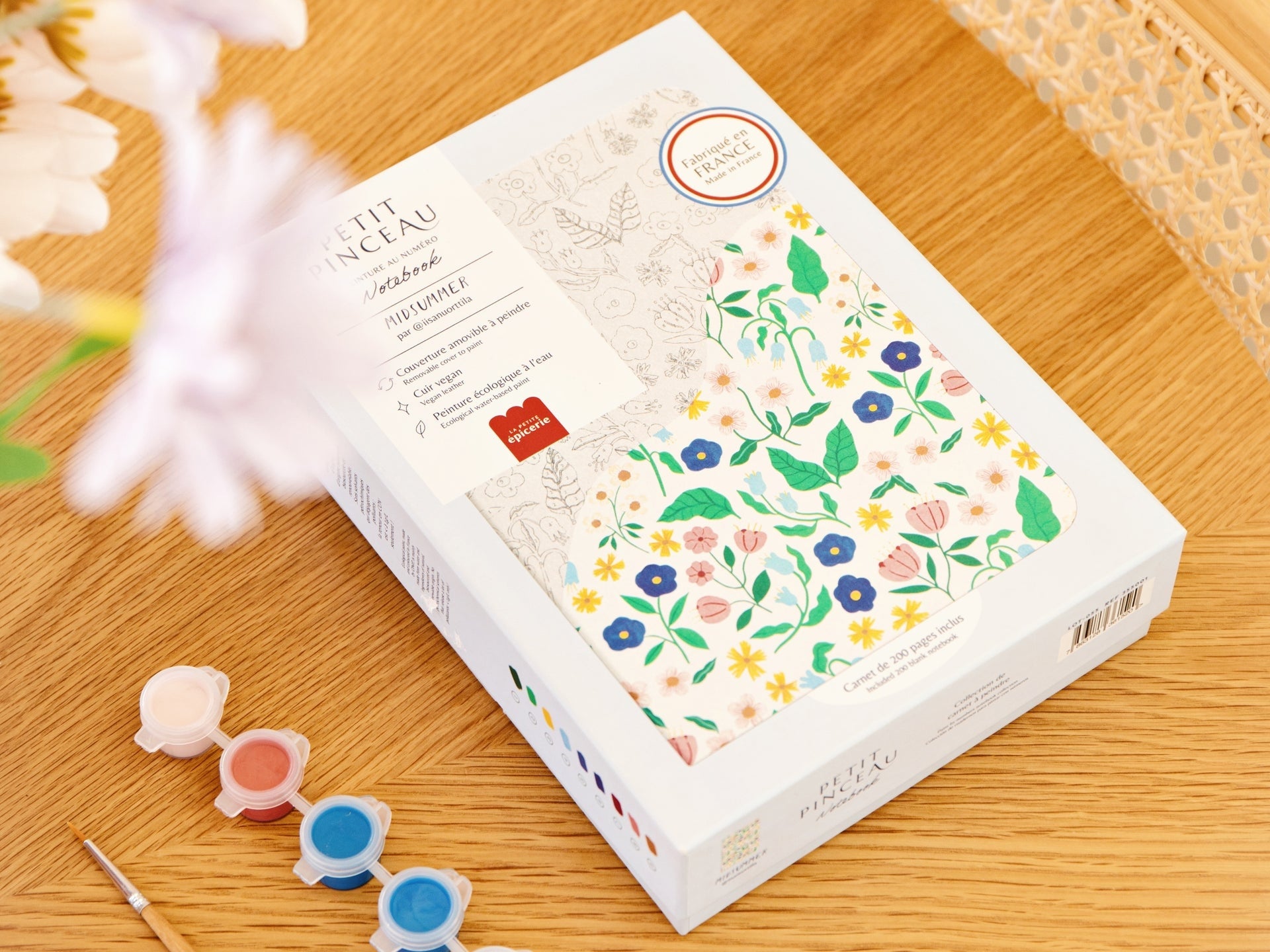 Carnet à Peindre Midsummer – Notebook Peinture au Numéro Petit Pinceau LA PETITE EPICERIE