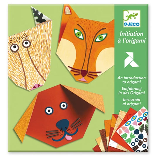 Origami Animaux Djeco – Kit Créatif Pliage Papier Enfant Djeco