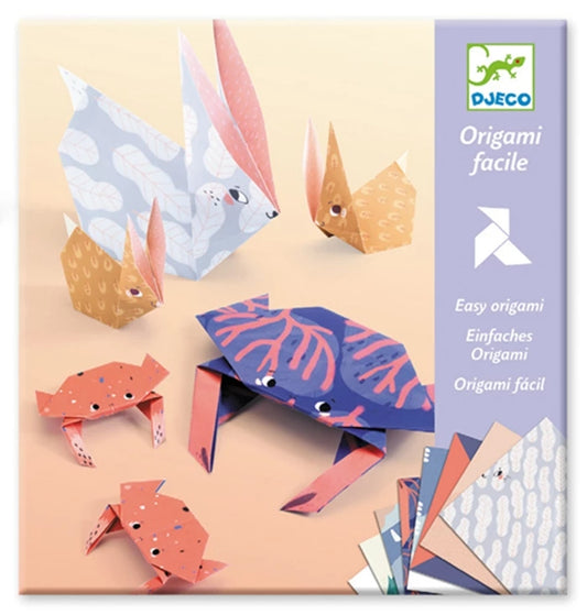 Origami Family Djeco – Kit Créatif Pliage Papier Enfant Djeco