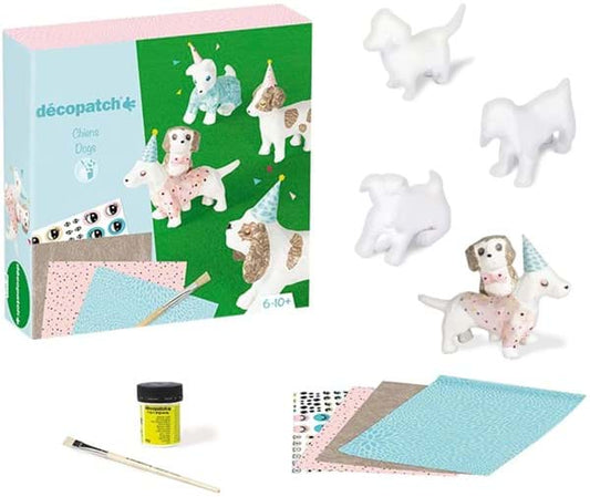 Kit complet Coffret créatif / Chien Décopatch