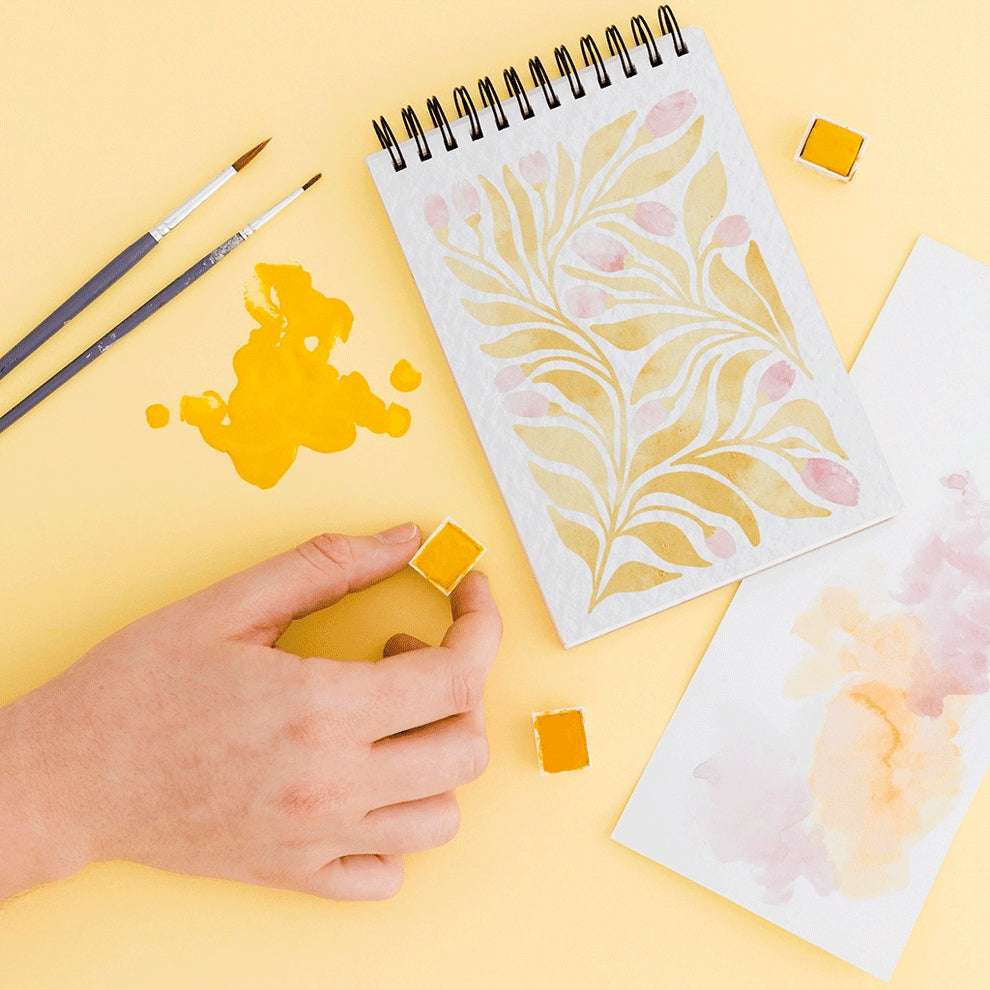 Carnet de Coloriage A6 – Motifs Floraux | Maison Joliette | Fabriqué en Franc Maison Joliette