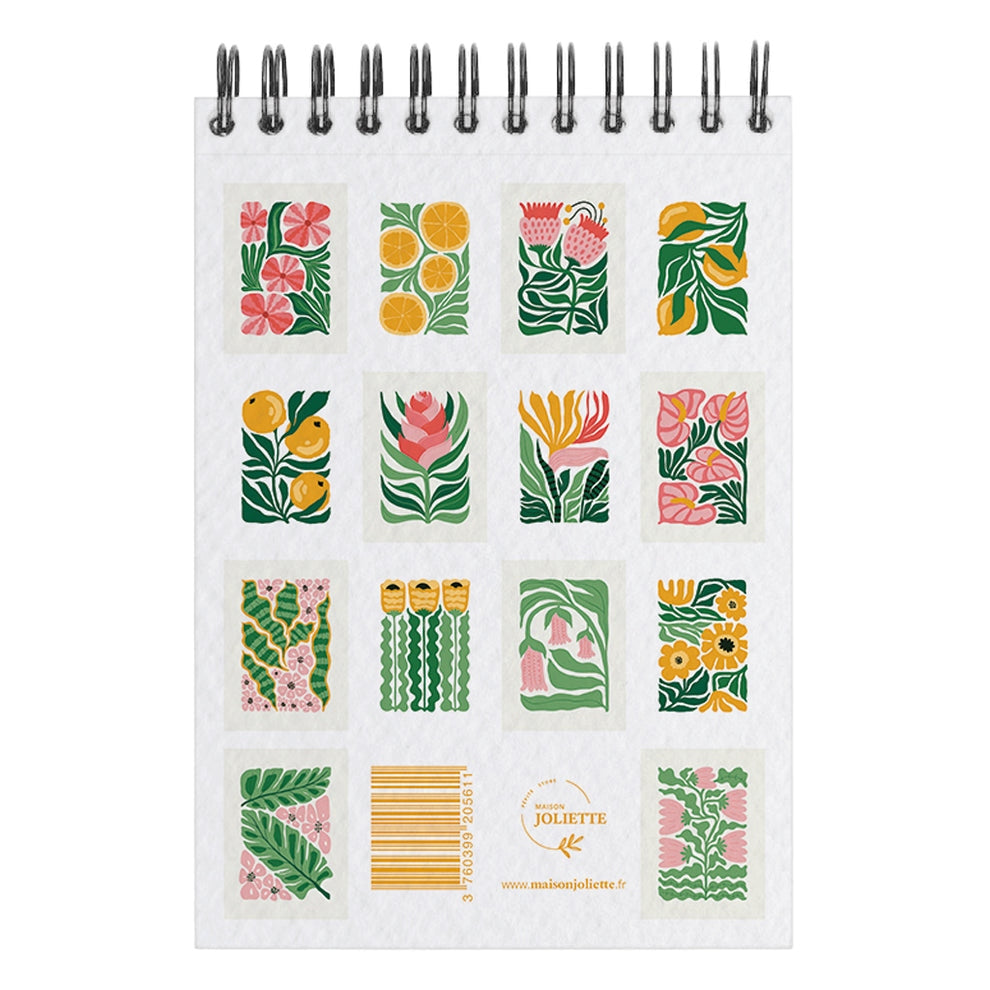 Carnet de Coloriage A6 – Tropical | Maison Joliette | Fabriqué en France Maison Joliette