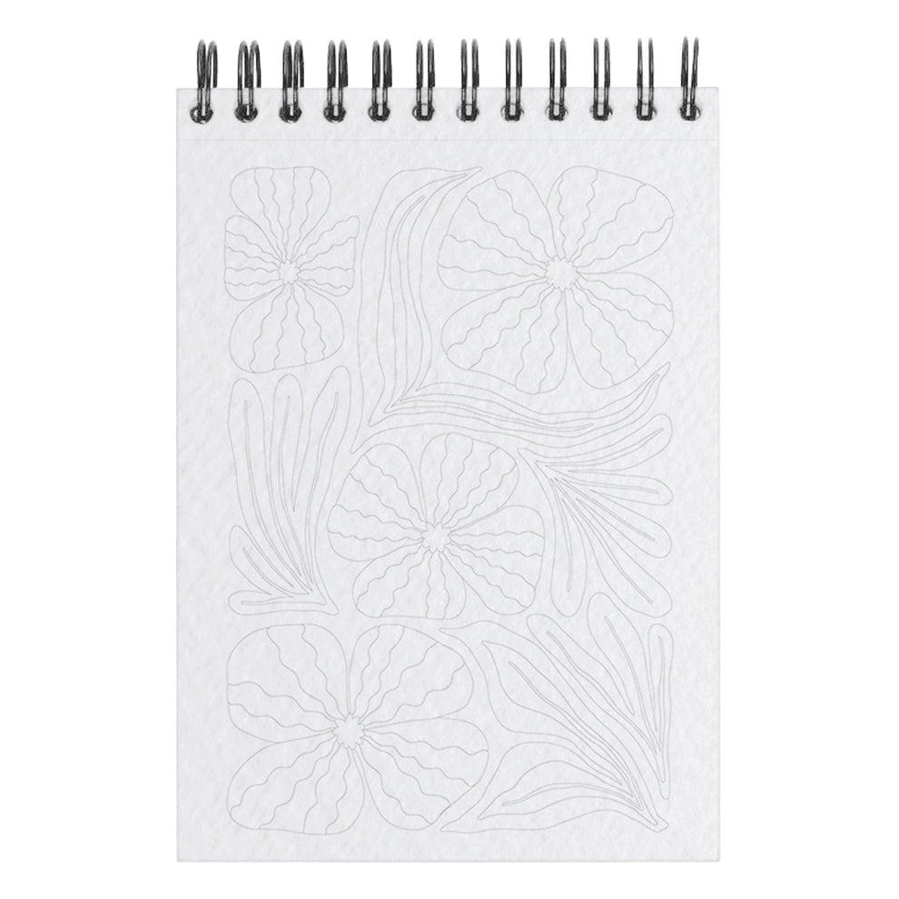 Carnet de Coloriage A6 – Tropical | Maison Joliette | Fabriqué en France Maison Joliette