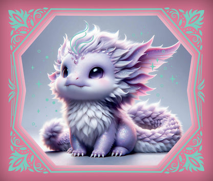 Cartes à Gratter Étincelantes Bébés Dragons PRECIOSA disponibles chez Joy Cadeaux