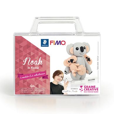 KIT FIGURINE FIMO NOAH LE KOALA GRAINE CREATIVE