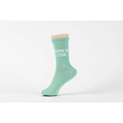 Chaussettes JOLIE NANA à Paillettes – Message Fun & Féminin (36-42) JOY!