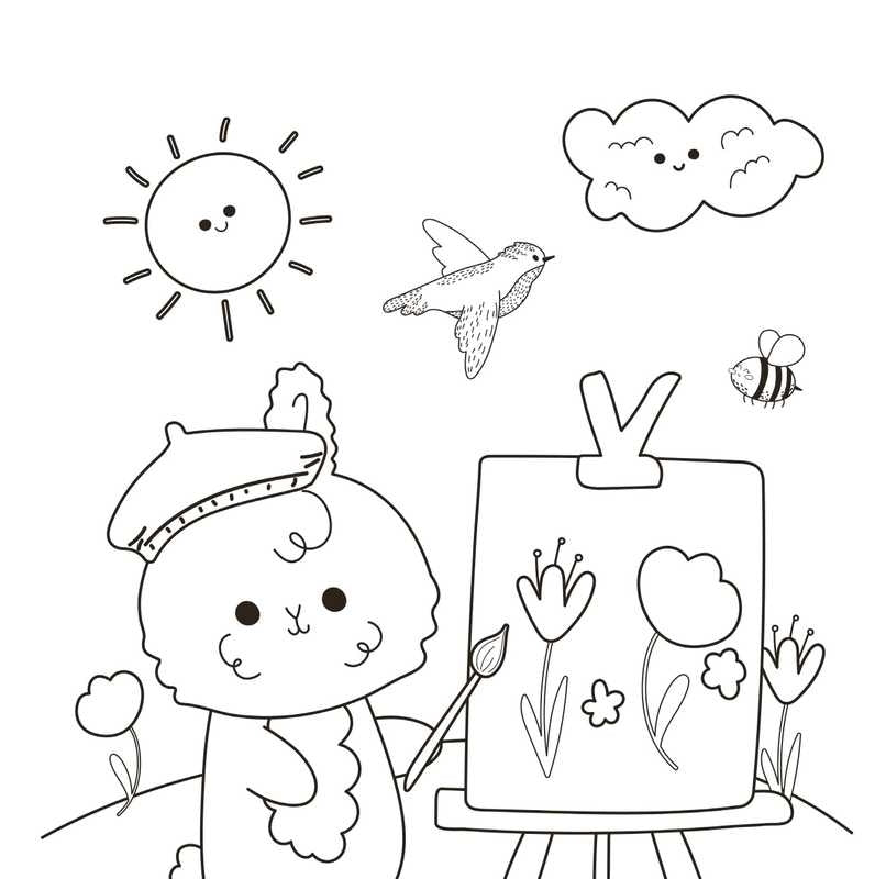 Mini cosy – Livre de coloriage mignon et cocooning Editions Marabout