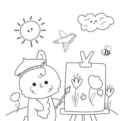 Mini cosy – Livre de coloriage mignon et cocooning Editions Marabout