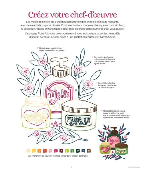 Parenthèse zen – Livre de coloriage relaxant et créatif multi-techniques Editions Marabout