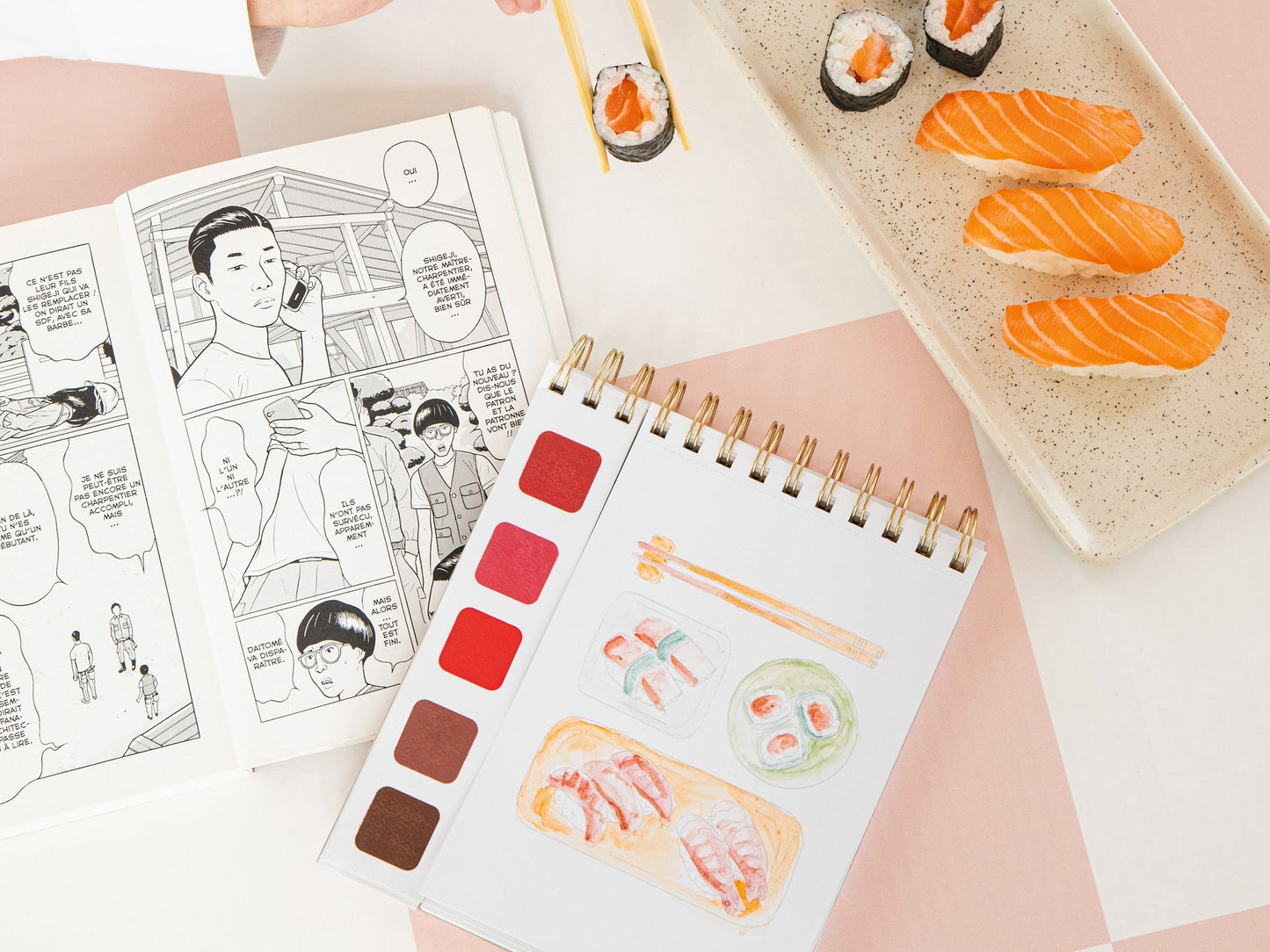 Travel Book – Carnet Aquarelle Japon 🇯🇵 Voyage créatif à peindre La Petite Épicerie LA PETITE EPICERIE