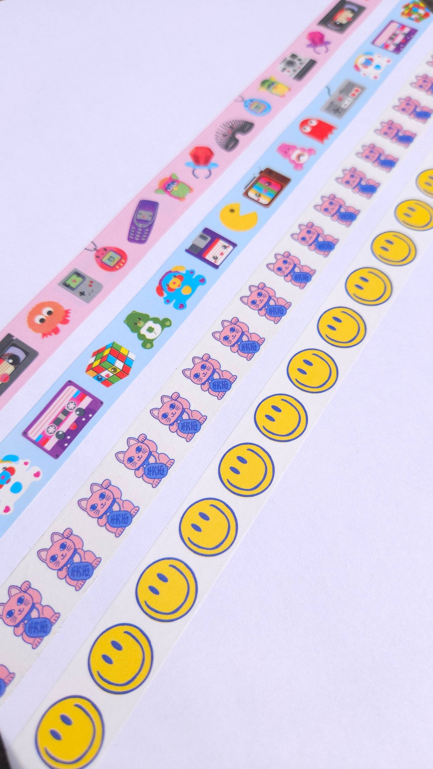 Washi Tape Années 90 Pop Culture – Ruban Adhésif Rétro Kawaii Studio Inktvis B.V.