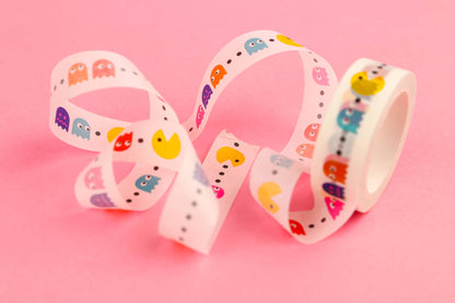 Washi Tape Pac Man – Ruban Adhésif Gaming Rétro Kawaii Studio Inktvis B.V.