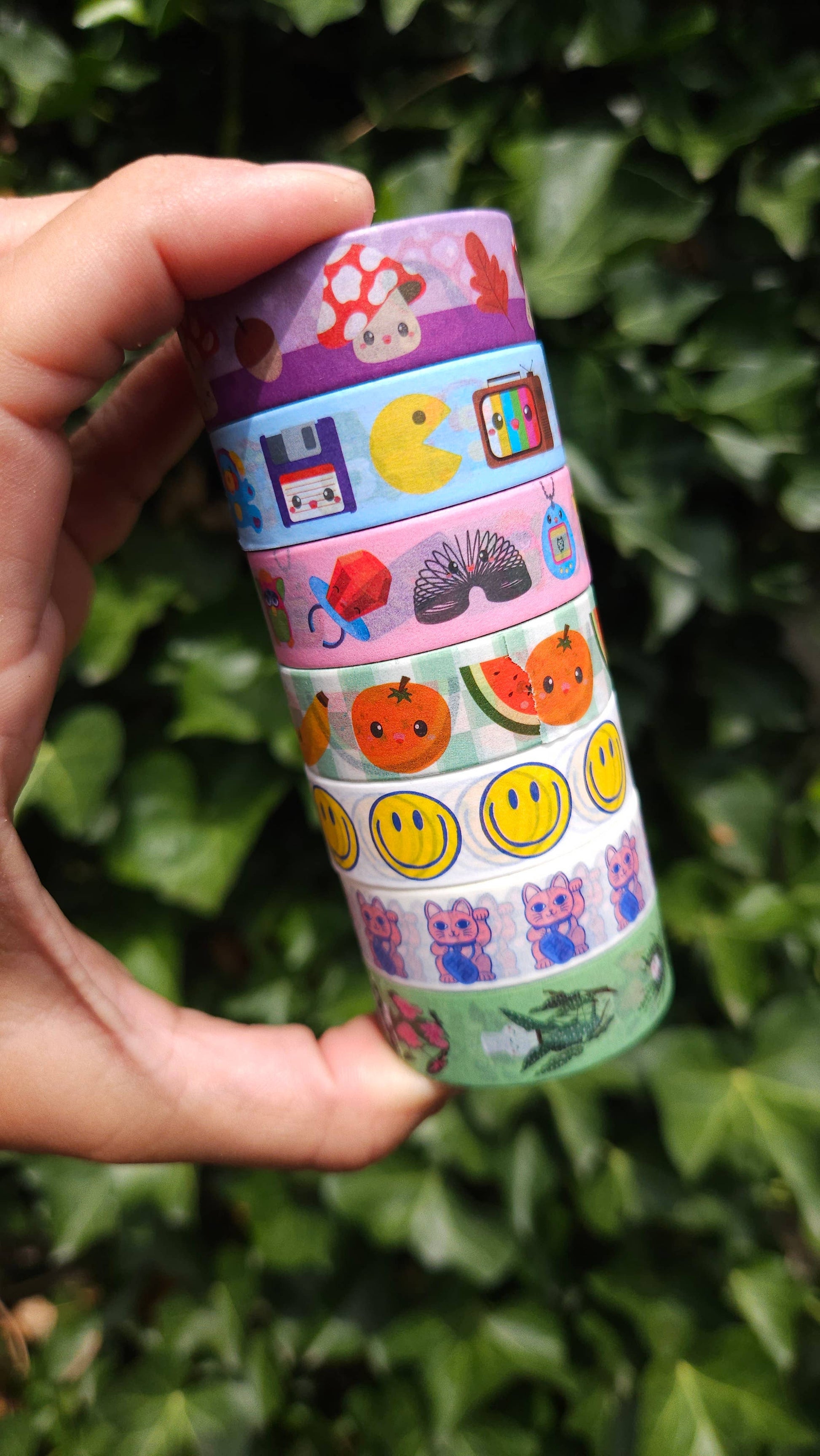 Washi Tape Smiley Bonne Journée – Ruban Adhésif Kawaii & Bullet Journal Studio Inktvis B.V.