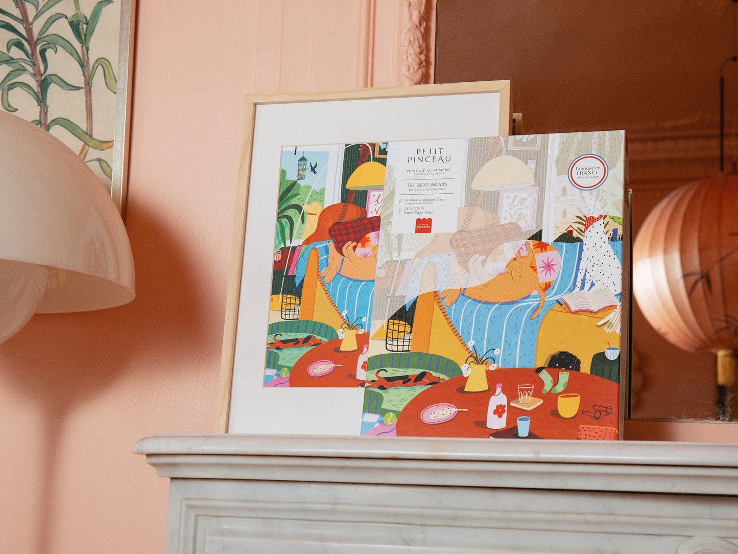 Coffret Peinture au Numéro The Great Indoors – Petit Pinceau x Jessica Smith LA PETITE EPICERIE