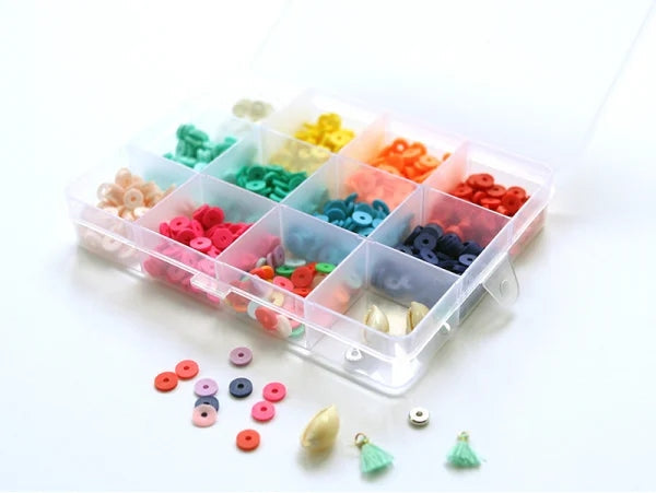 Perles Heishi colorées pour créer bracelets colliers et bijoux personnalisés