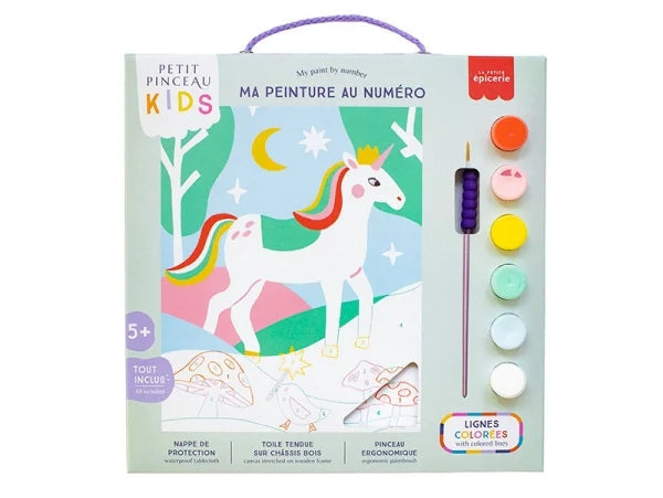 Petit Pinceau Kids Licorne et Piou – Peinture au Numéro Enfant dès 5 Ans | La Petite Épicerie LA PETITE EPICERIE