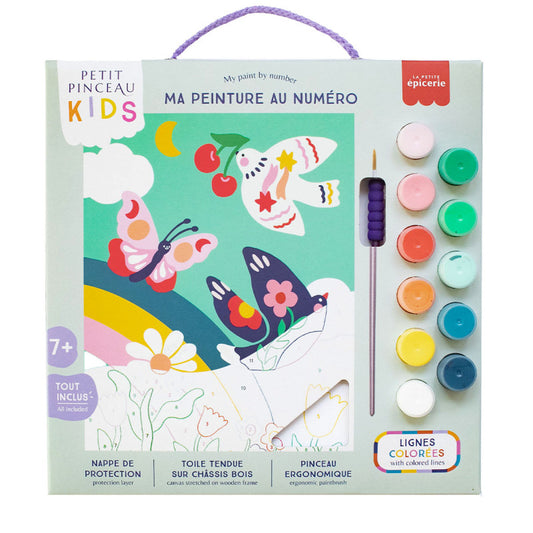 Petit Pinceau Kids Printemps – Peinture au Numéro Enfant dès 7 Ans | La Petite Épicerie LA PETITE EPICERIE