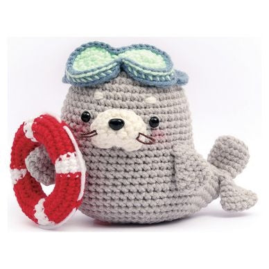 Kit Amigurumi Natto le Phoque – Kit Crochet Kawaii Graine Créative GRAINE CREATIVE
