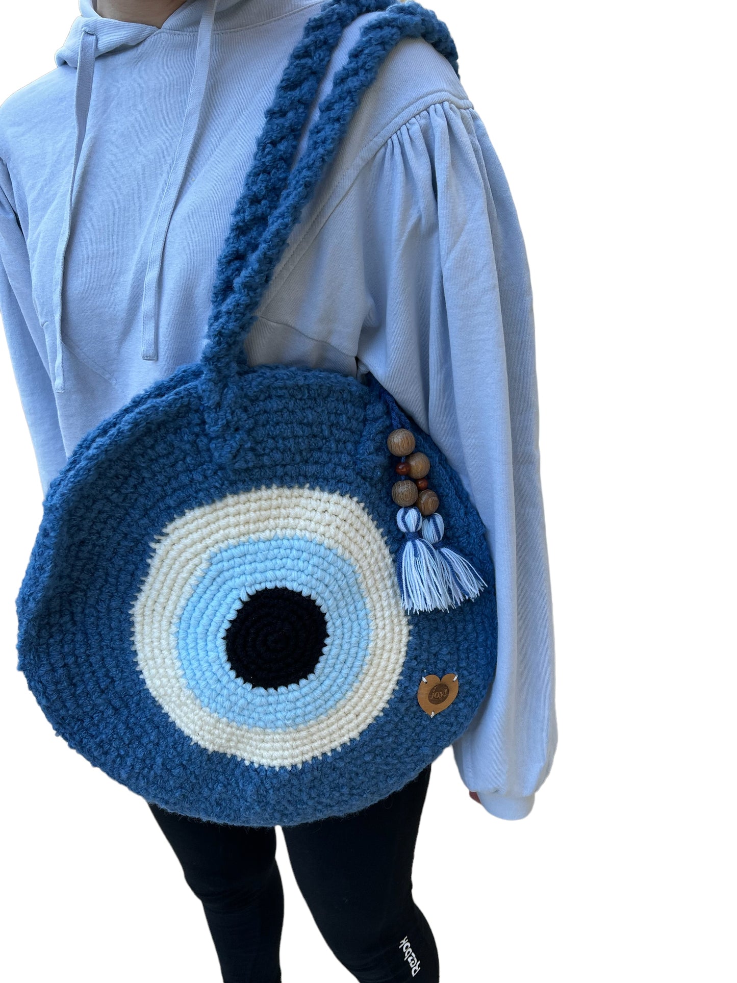 Sac en crochet fait main crochet Evil eye JOY!