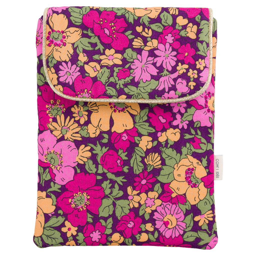 Kit liseuse Virginia – Kit couture pochette liseuse Liberty Fabric Com'1 Idée