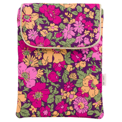 Kit liseuse Virginia – Kit couture pochette liseuse Liberty Fabric Com'1 Idée