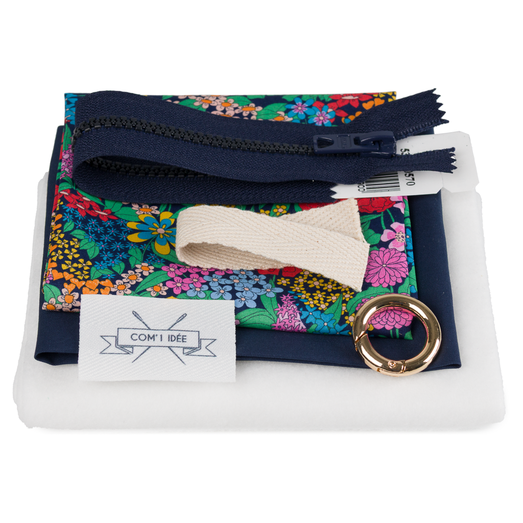 Kit Couture Pochette Froufrou Carolina Liberty – DIY Couture Chic Com'1 Idée