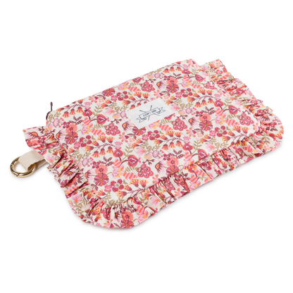Kit pochette froufrou Dolorès – Kit couture DIY Liberty Fabri Com'1 Idée