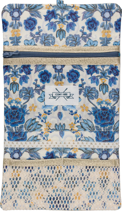 Kit Couture Pochette Beauté “Paulette” – Liberty & Matelassé Coton DIY Com'1 Idée