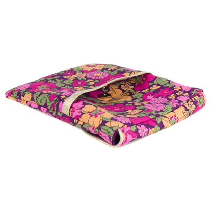 Kit liseuse Virginia – Kit couture pochette liseuse Liberty Fabric Com'1 Idée