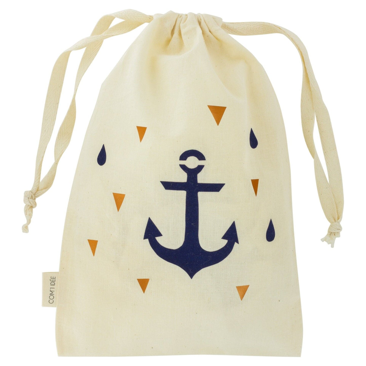 Kit Pochon Personnalisé “Ancre” – DIY Flex Textile & Personnalisation Créative Com'1 Idée