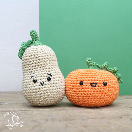 Kit de crochet Amigurumi DIY - Ensemble citrouille Hardicraft