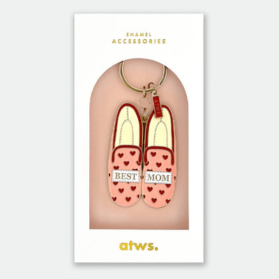 Porte-clés Best Mom Shoes – Cadeau original pour maman All the ways to say