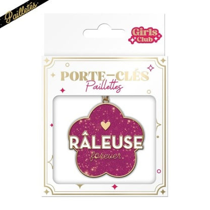 Porte-clés métallique Râleuse – Accessoire cadeau drôle et original | Joy Cadeaux JOY!